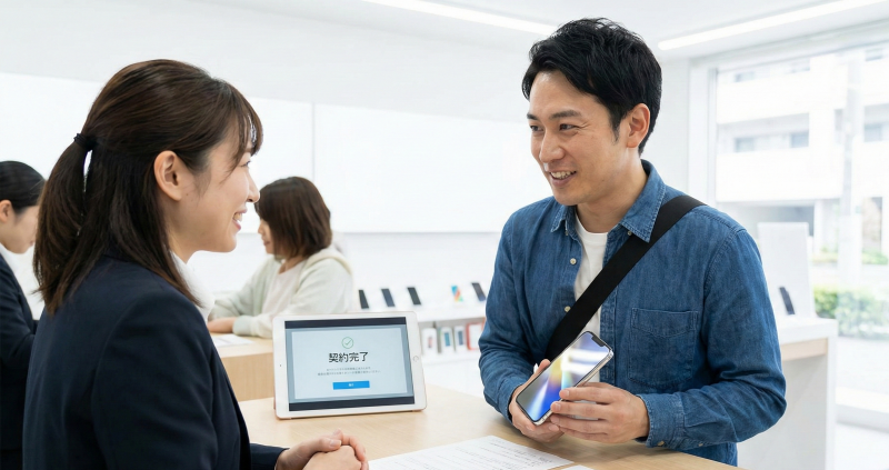 任意整理とスマホ機種変更