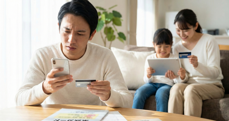任意整理と家族カードへの影響
